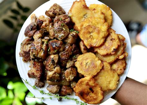 how to make griot haitian food recipes